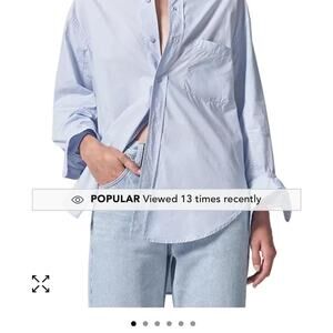 NWOT Light blue Citizens of humanity Kayla Size XS